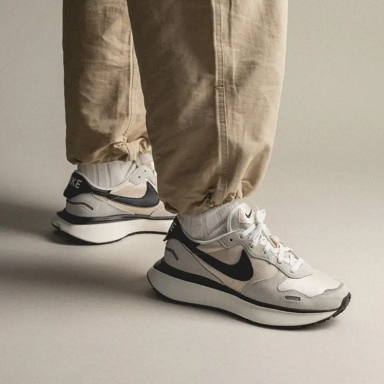 Giày Nike Phoenix Waffle ‘Summit White Black’ FD2196-100 - Ảnh 3