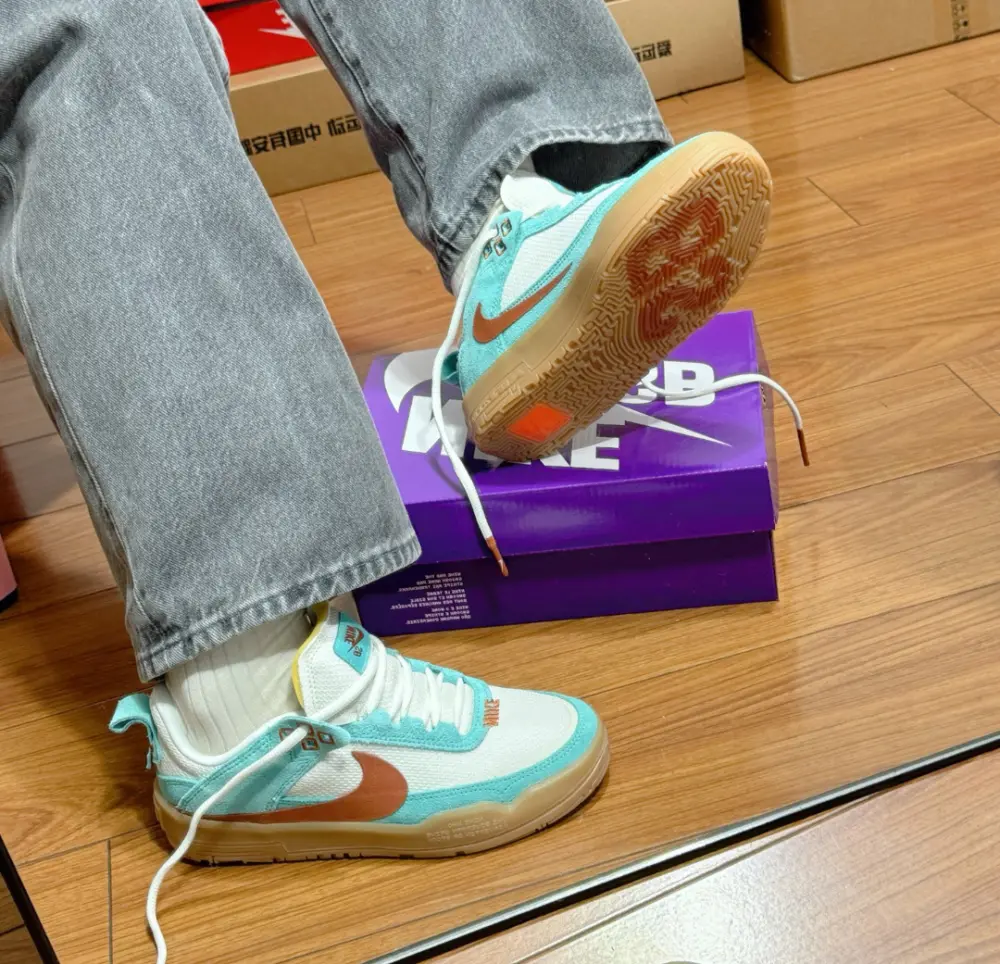 Giày Nike SB Day One ‘Green Frost Dark Russet’ FN4210-301 - Ảnh 6