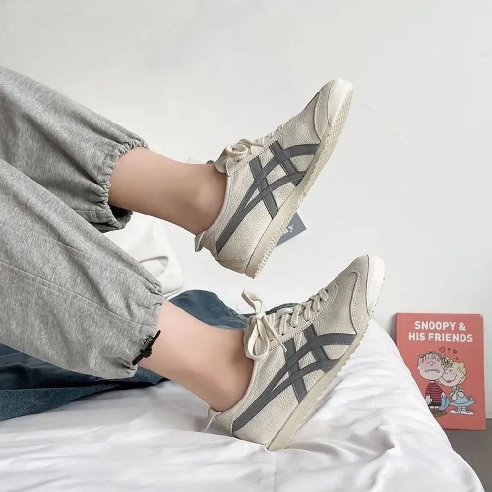 Giày Onitsuka Tiger Mexico 66 ‘White Light Grey’ 1183B771-201 - Ảnh 2