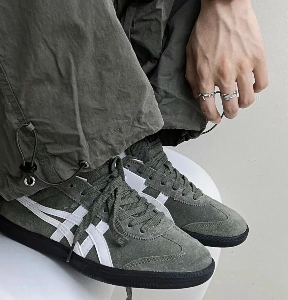 Alternative view of Giày Onitsuka Tiger Tokuten Shoes ‘Burnt Green’ 1183A907-300