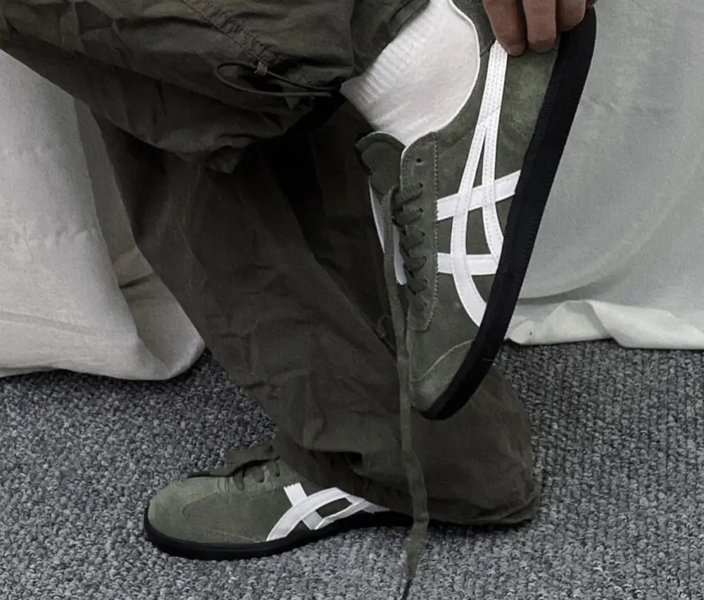 Giày Onitsuka Tiger Tokuten Shoes ‘Burnt Green’ 1183A907-300 - Ảnh 4