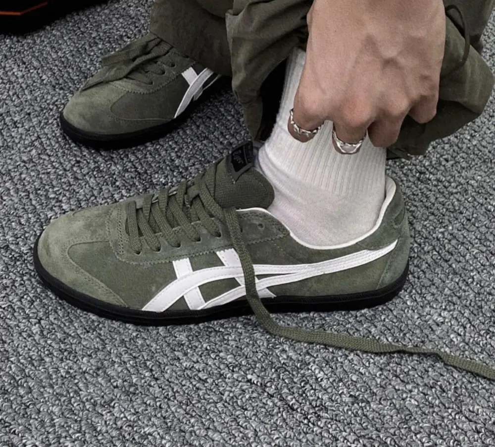 Giày Onitsuka Tiger Tokuten Shoes ‘Burnt Green’ 1183A907-300 - Ảnh 3