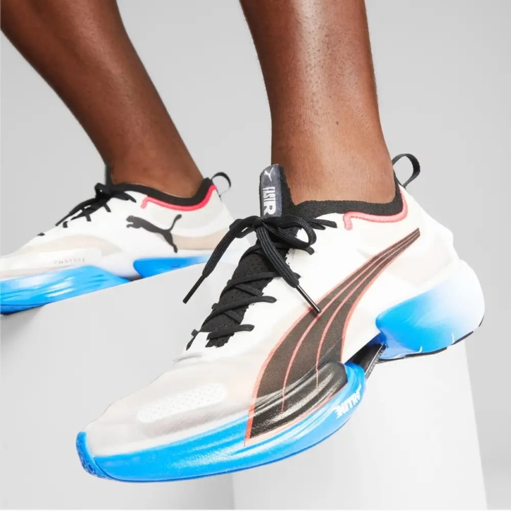 Alternative view of Giày Puma Fast-R Nitro Elite ‘White Ultra Blue’ 195336-09