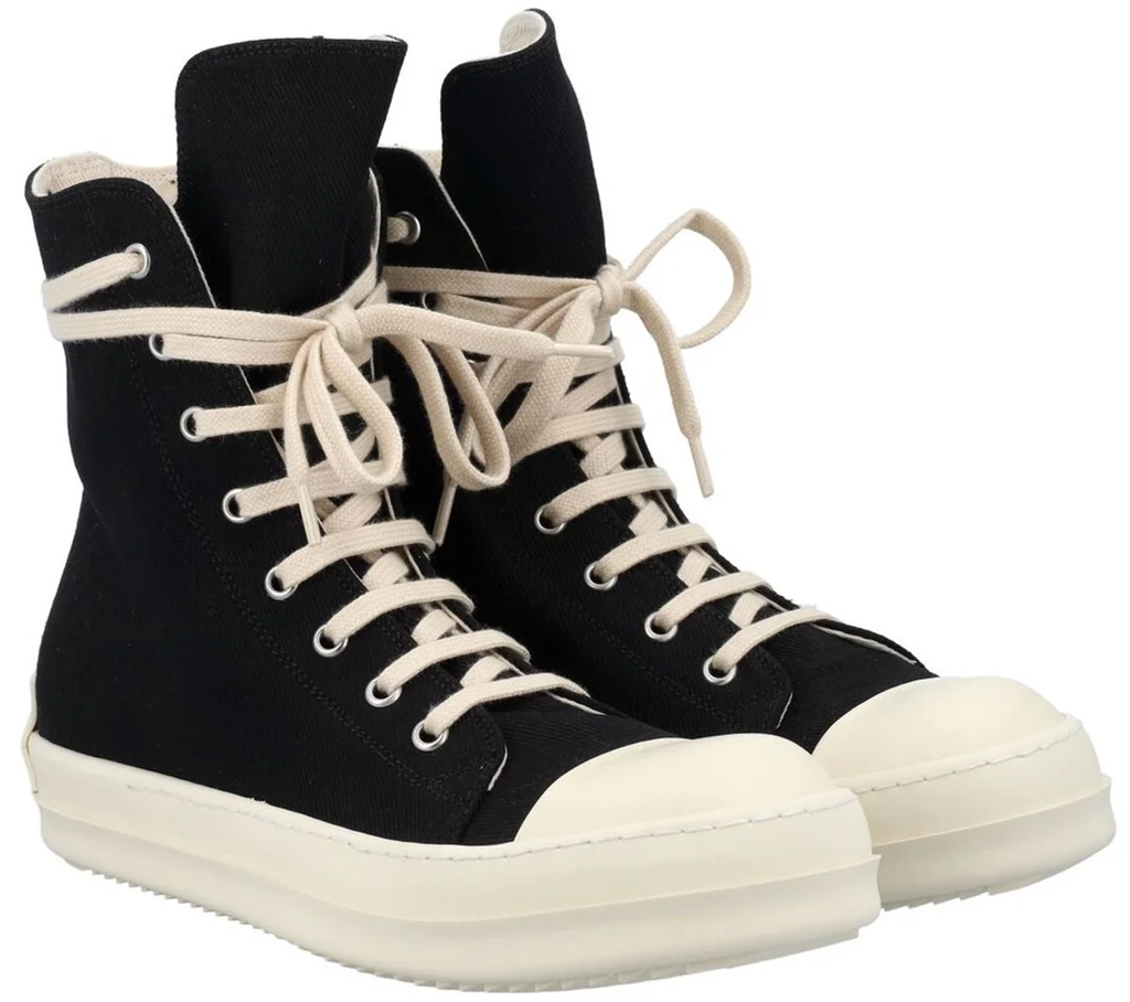 Giày Rick Owens DRKSHDW High ‘Black’ DU01B7800DMEH1-911 - Ảnh 4