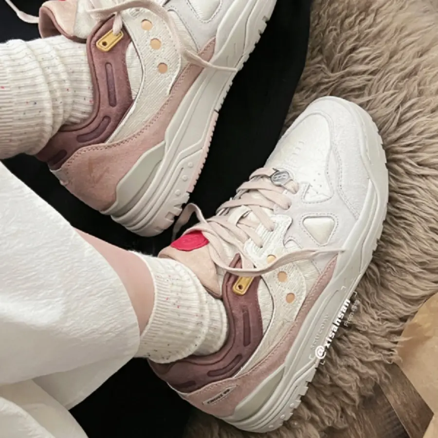 Giày Saucony Cross 90 ‘Retro Beige’ S79035-13 - Ảnh 4