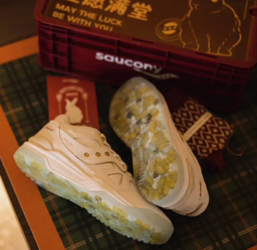 Giày Saucony Cross 90 ‘White Blue’ S79035-15 - Ảnh 3