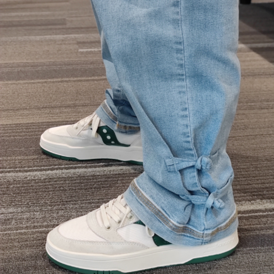 Giày Saucony Cross ‘White Black Gray’ S79046-1 - Ảnh 2