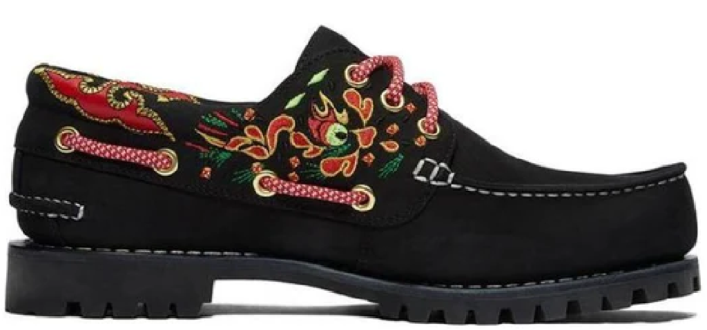 Giày Timberland 3-Holes Boot Shoes x Clot ‘Black’ A5Z6UW