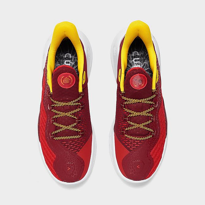 Giày Under Armour Curry 11 Bruce Lee ‘Fire’ 3026618-600 - Ảnh 3