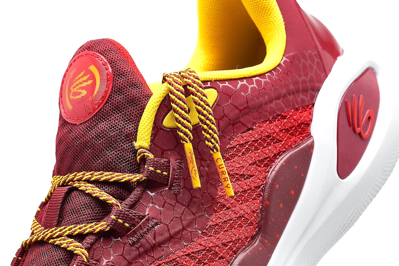 Giày Under Armour Curry 11 Bruce Lee ‘Fire’ 3026618-600 - Ảnh 6