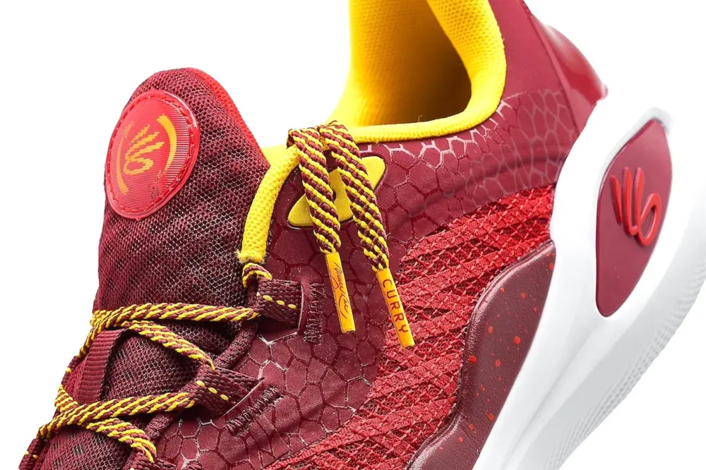 Giày Under Armour Curry 11 Bruce Lee ‘Fire’ 3026618-600 - Ảnh 6