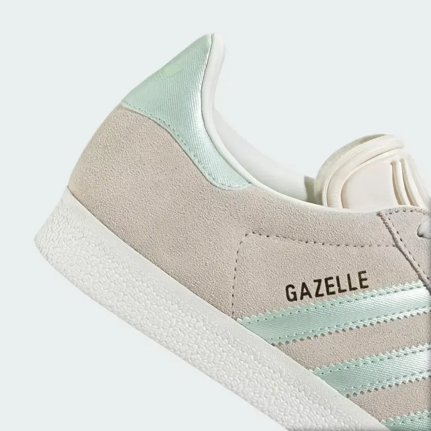 Giày Adidas Gazelle ‘Off White Linen Green Met.’ IG4398 - Ảnh 7