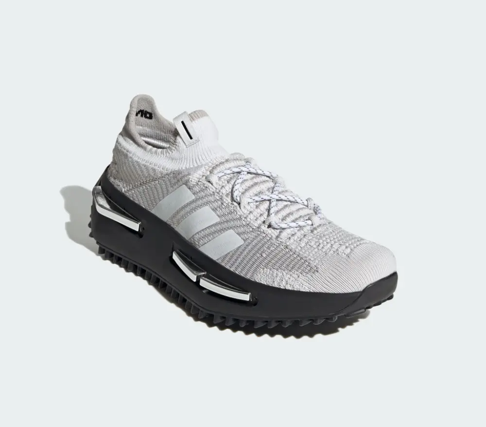 Alternative view of Giày Adidas NMD S1 ‘Silver Metallic Black’ ID0361