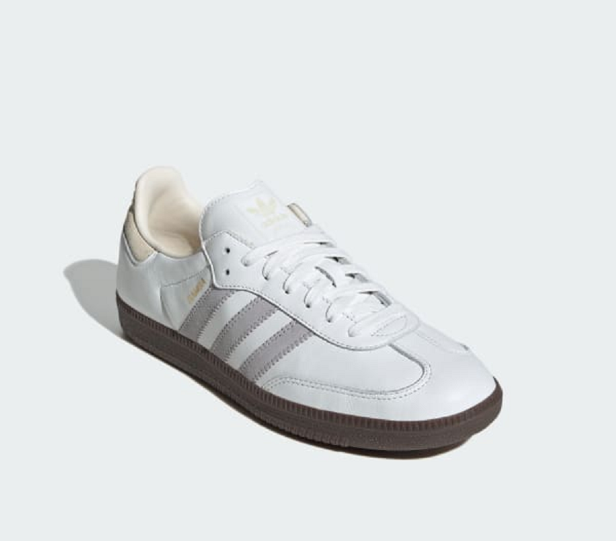 Giày Adidas Samba OG Core 'White Grey' IH4880 - Ảnh 5