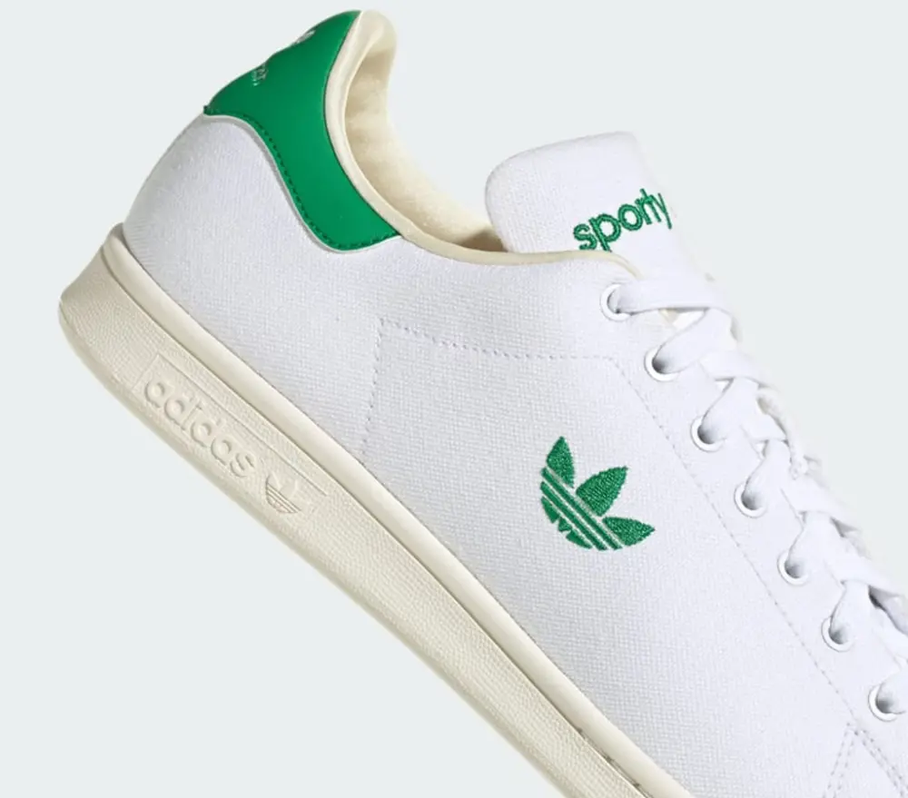 Giày Adidas x Sporty & Rich Stan Smith ‘White Green’ IF5658 - Ảnh 6