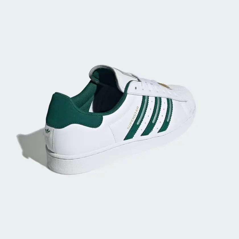 Giày Adidas Superstar 'Embroidered Green Stripes' ID1374 - Ảnh 4