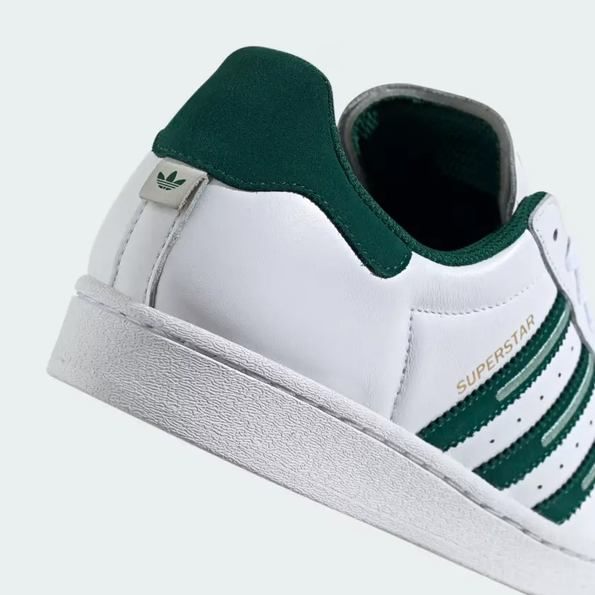 Giày Adidas Superstar 'Embroidered Green Stripes' ID1374 - Ảnh 5