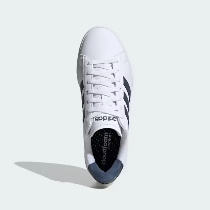 Alternative view of Giày Adidas Grand Court 2.0 'Cloud White/Prelove Ink' ID2953