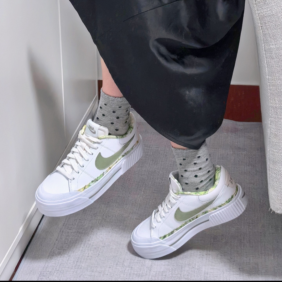 Giày Nike Court Legacy Lift ‘Tropical’ HF5054-100 - Ảnh 2