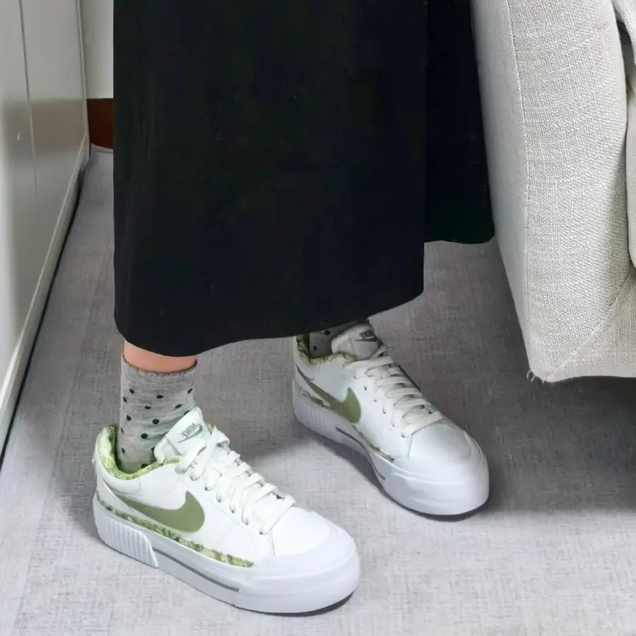 Giày Nike Court Legacy Lift ‘Tropical’ HF5054-100 - Ảnh 4