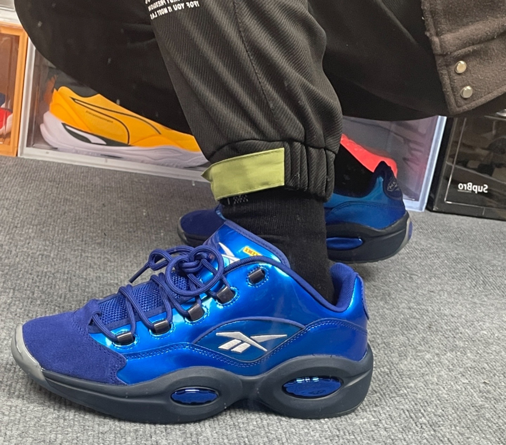 Giày Reebok Question Low Panini ‘Blue’ HQ1099 - Ảnh 4