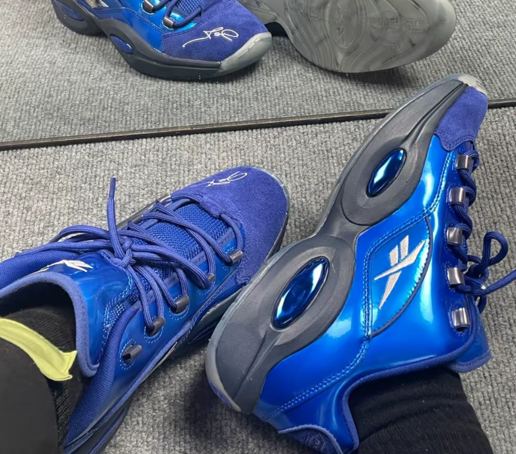 Giày Reebok Question Low Panini ‘Blue’ HQ1099 - Ảnh 3