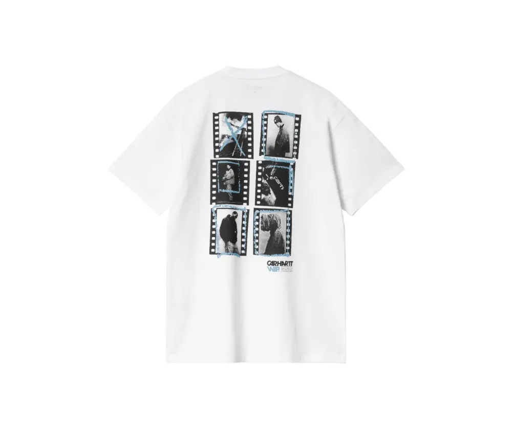 Alternative view of Áo Carhartt WIP Contact Sheet T-Shirt ‘White’ I033178-02-XX