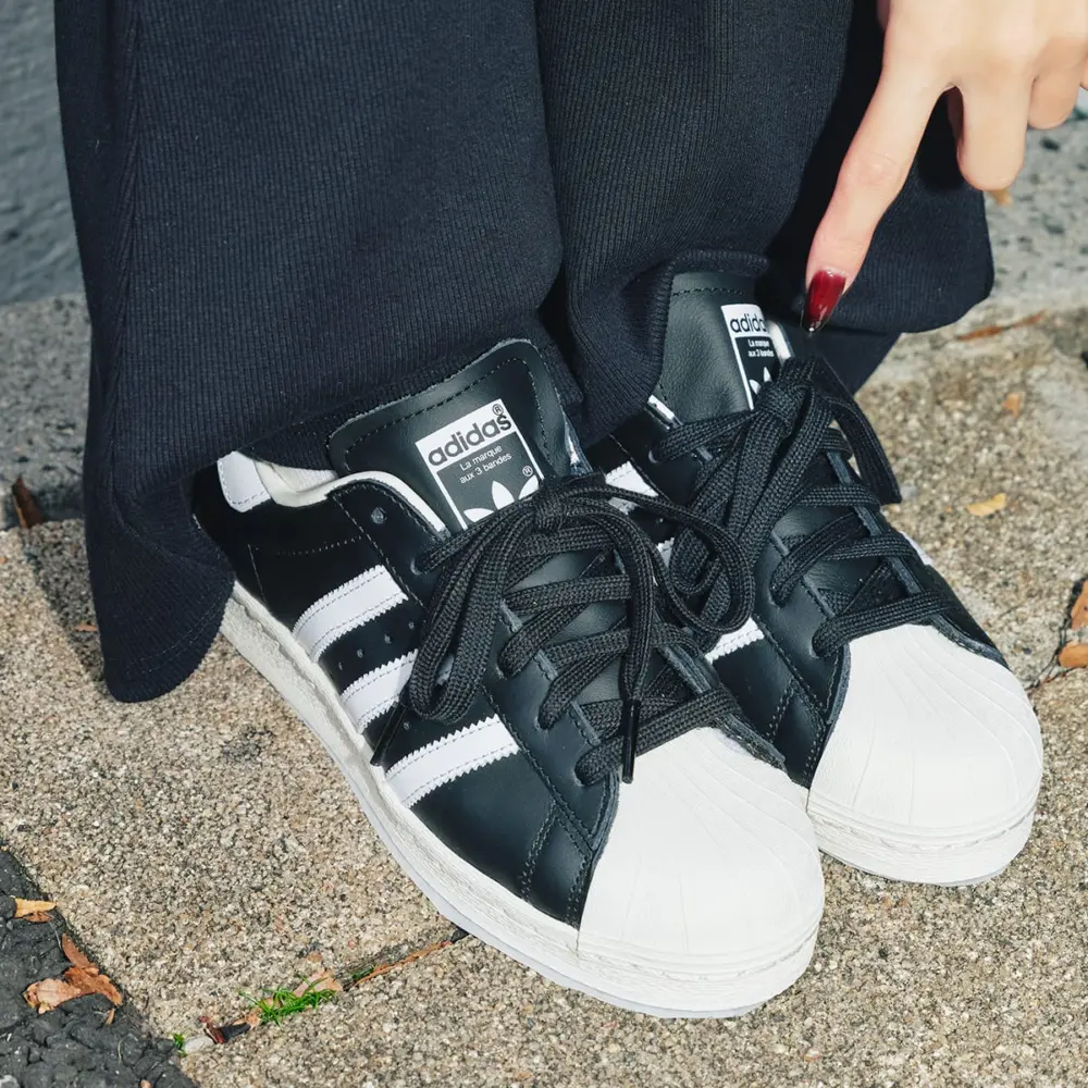 Giày Adidas Originals Superstar 82 ‘Black’ ID5960 - Ảnh 7