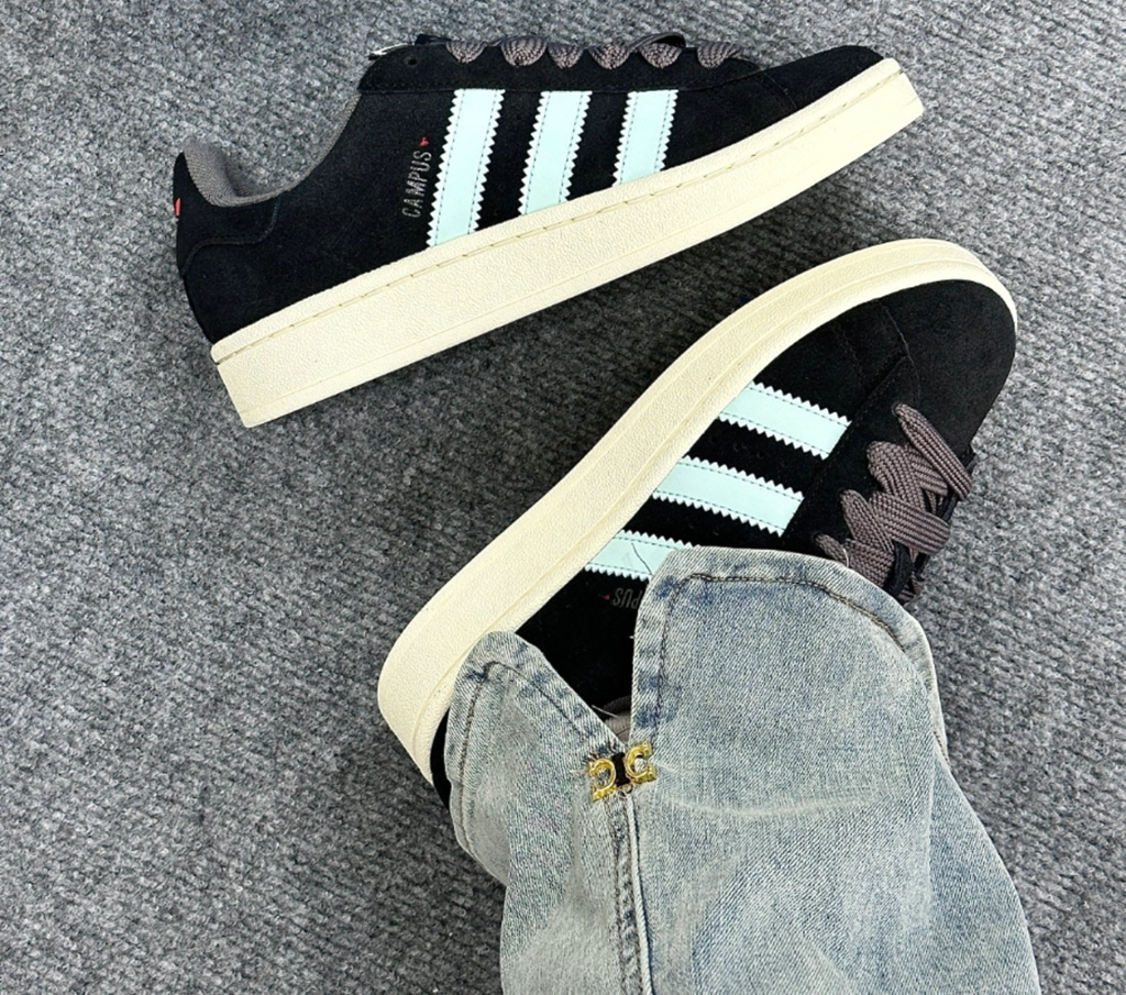 Giày Adidas Campus 00s ‘Mint Black’ ID6249 - Ảnh 4