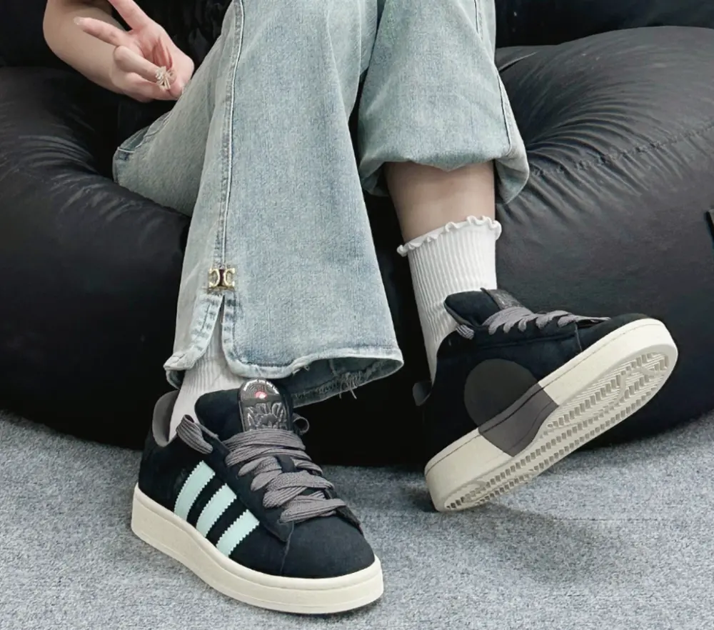 Alternative view of Giày Adidas Campus 00s ‘Mint Black’ ID6249