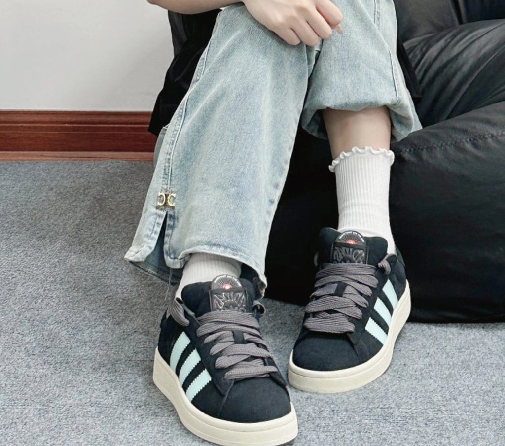 Giày Adidas Campus 00s ‘Mint Black’ ID6249 - Ảnh 3