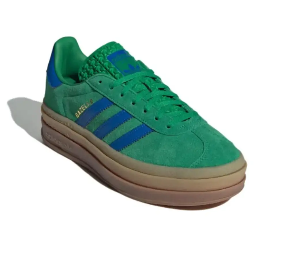 Alternative view of Giày Adidas Gazelle Bold ‘Green Blue Gum’ IE1370