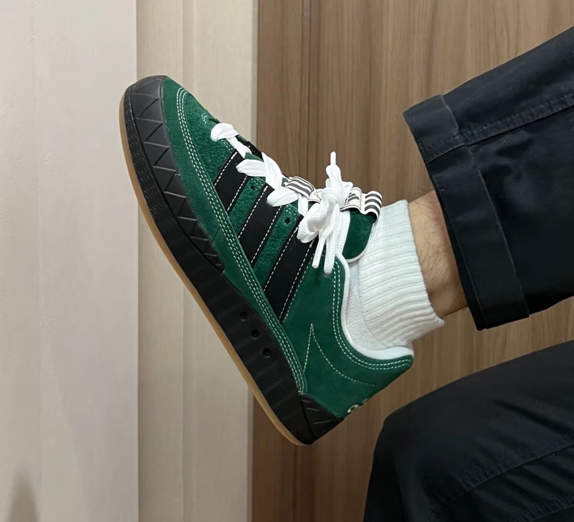 Giày Adidas Adimatic YNuK ‘Green’ IE2164 - Ảnh 3
