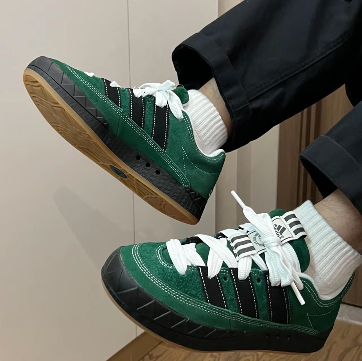 Giày Adidas Adimatic YNuK ‘Green’ IE2164 - Ảnh 6