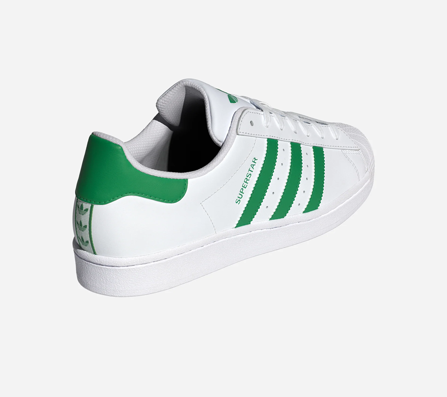 Giày Adidas Superstar 'Cloud White Green' IE9047 - Ảnh 4