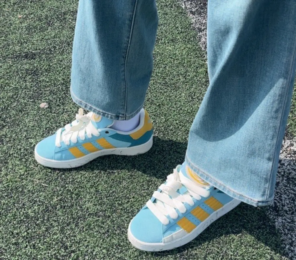 Alternative view of Giày Adidas Campus 00S ‘Yellow Blue’ IF4341