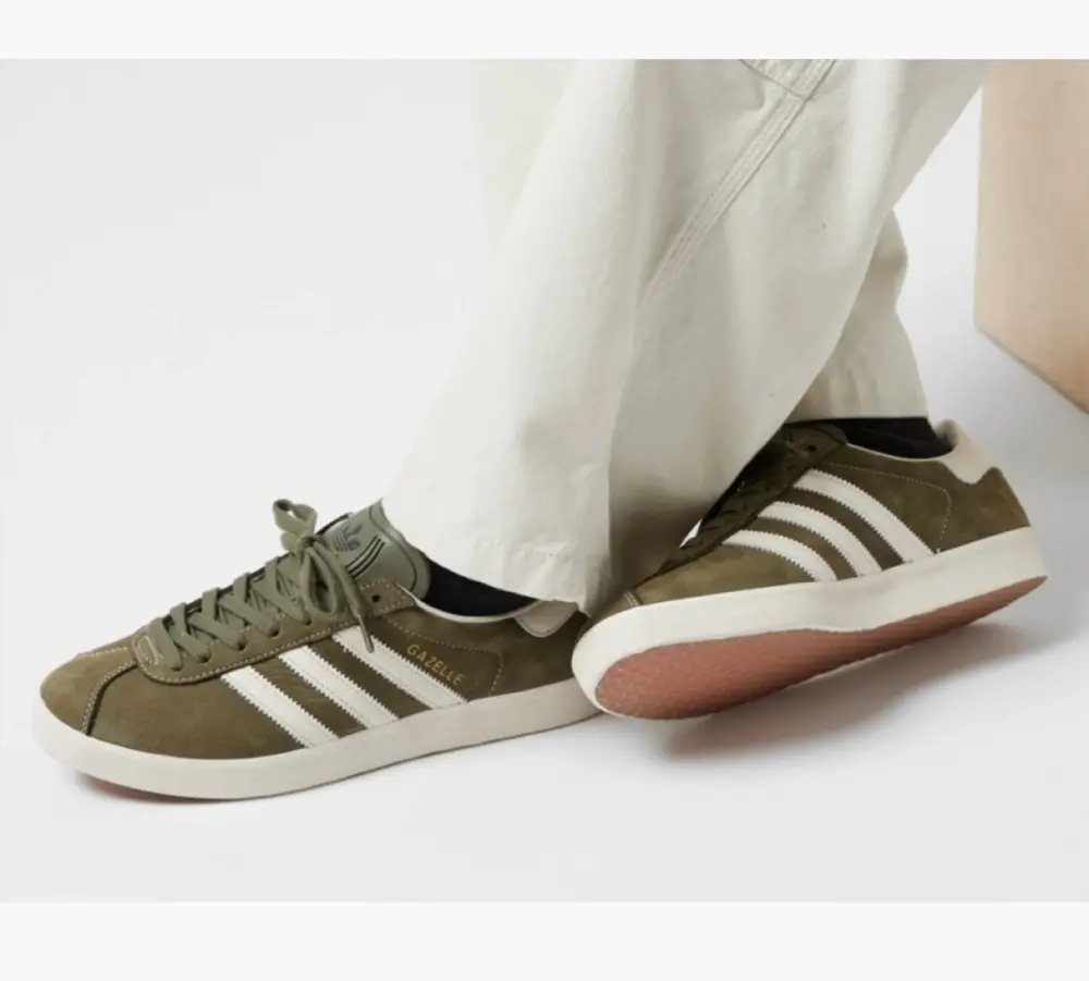 Giày Adidas Gazelle 85 'Olive Strata' IG5006 - Ảnh 4