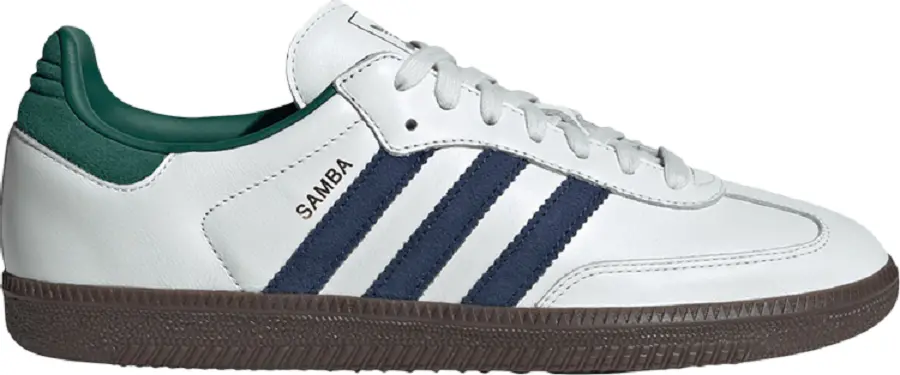 Giày Adidas Samba OG 'Black White Collegiate Green' IH4882