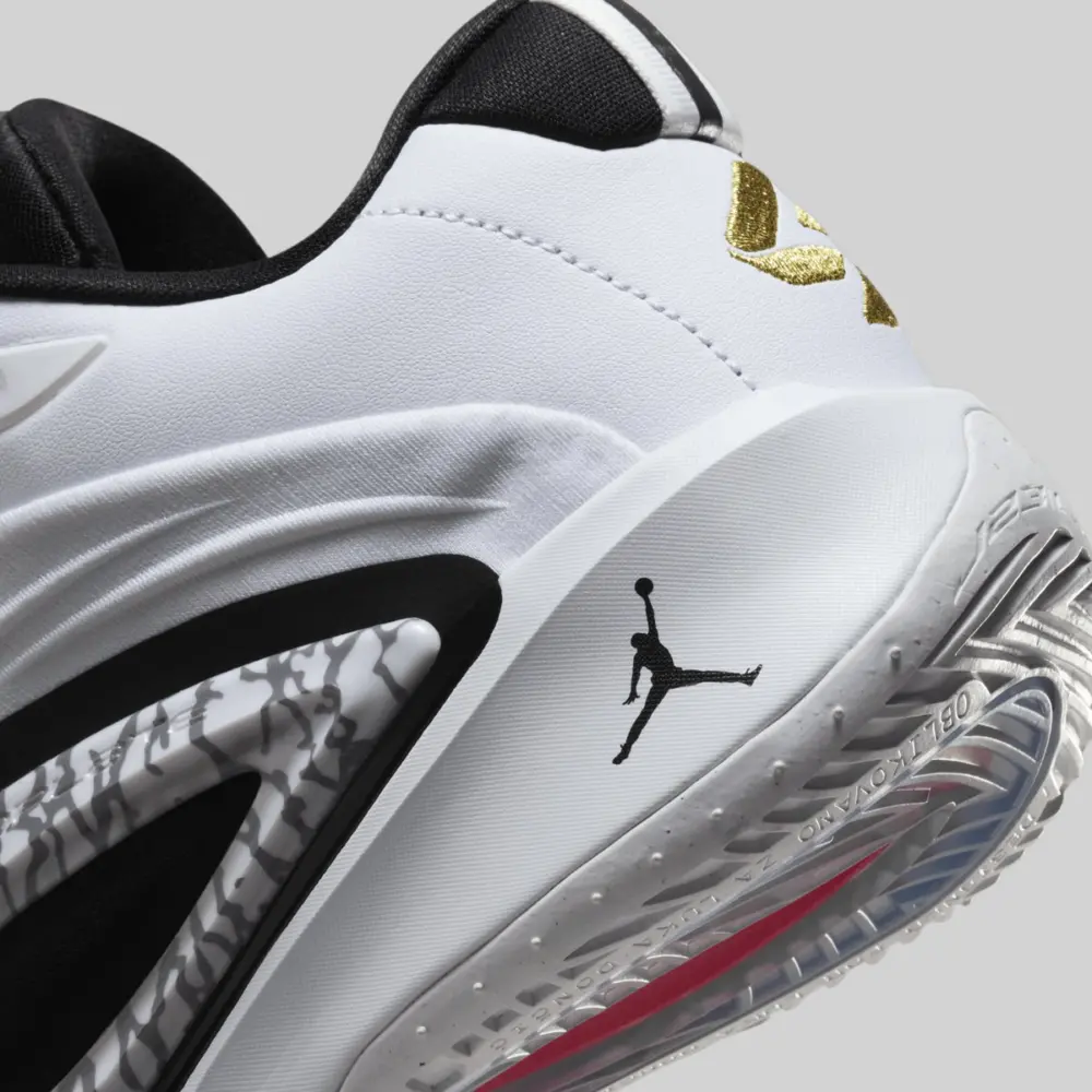 Giày Nike 3 PF Motorsport ‘White Red’ FQ1285-170 - Ảnh 4