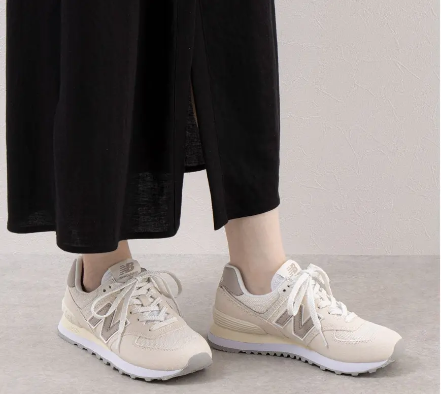 Alternative view of Giày New Balance 574 ‘Grey Milk’ U574ESC