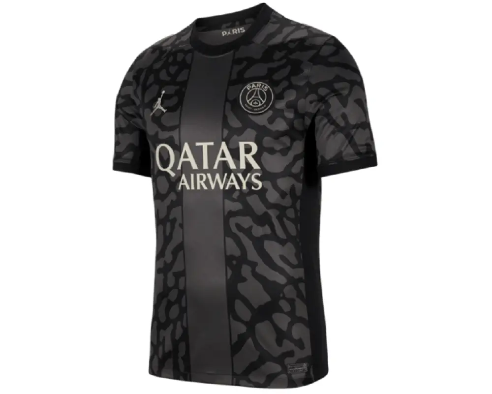 Áo Paris Saint-Germain 2023/24 Stadium Third 'Anthracite' DX9823-069