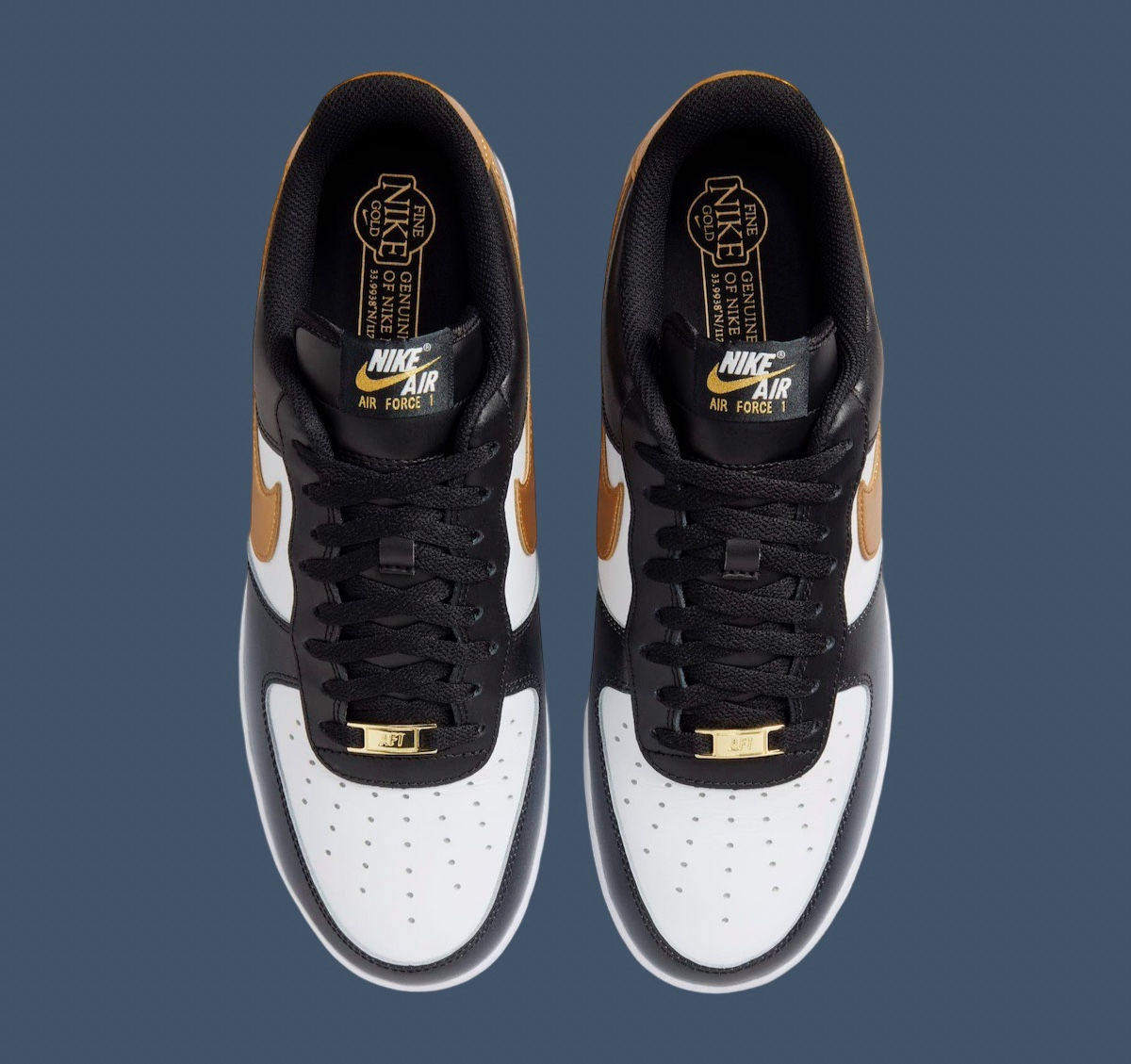 Giày Nike Air Force 1 Low ‘Fine Gold’ HJ9128-100 - Ảnh 4