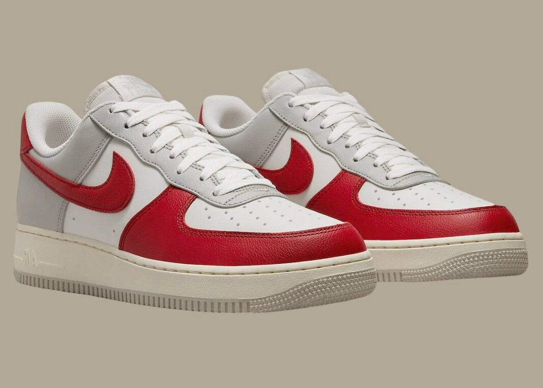 Giày Nike Air Force 1 Low Red Toe HJ9094-012 - Ảnh 5