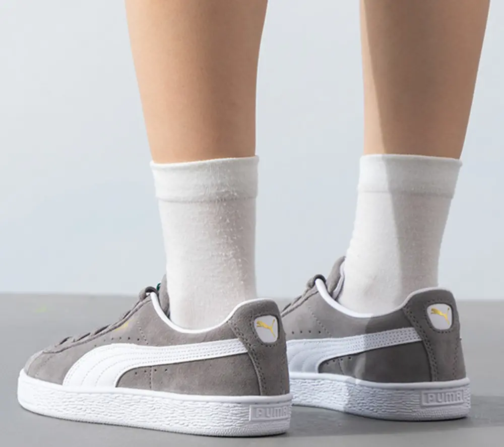Giày Puma Suede Classic 'Cast Iron White' 399781-06 - Ảnh 3