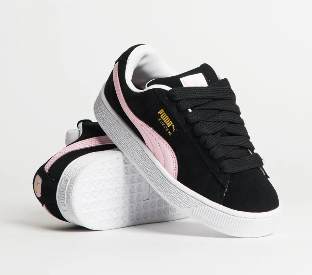 Giày Puma Suede XL 'Black Whisp Of Pink' 397648-04 - Ảnh 4