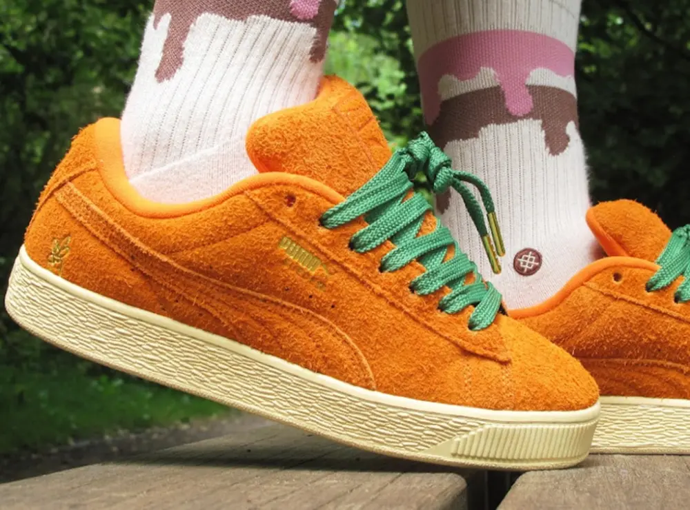 Alternative view of Giày Puma Suede XL 'Carrots Rickie Orange' 398800-01