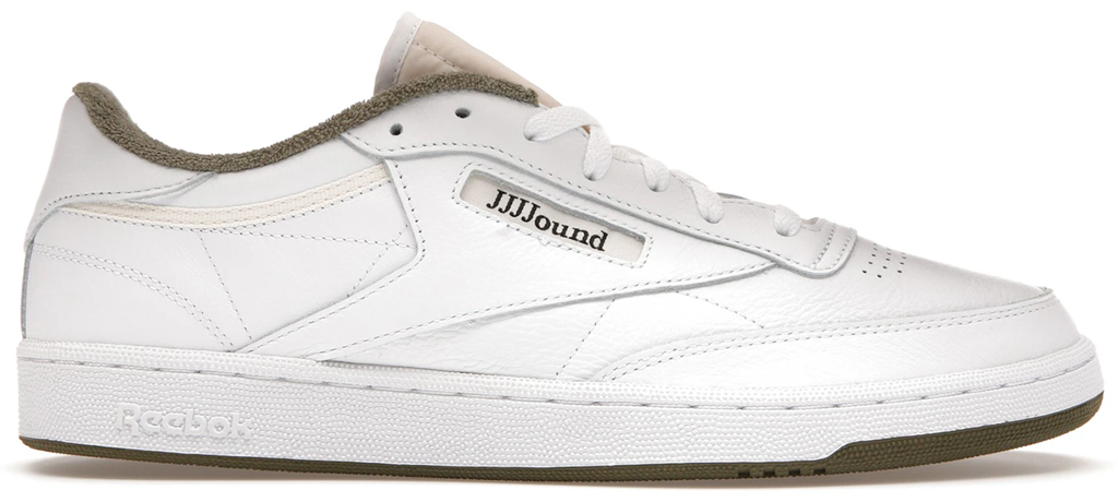 Giày Reebok Club C JJJJound 'White Olive' GX9657