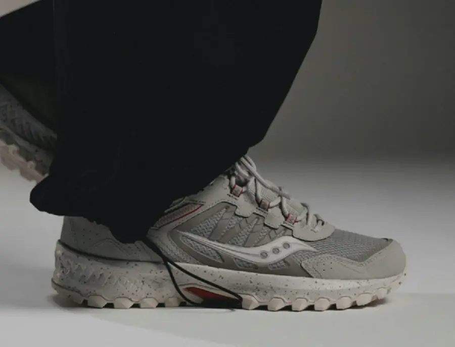 Alternative view of Giày Saucony Grid Peak ‘Grey Red’ S70814-1