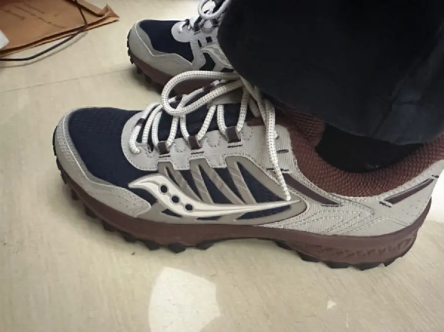 Giày Saucony Grid Peak ‘Navy Brown’ S70814-3 - Ảnh 3