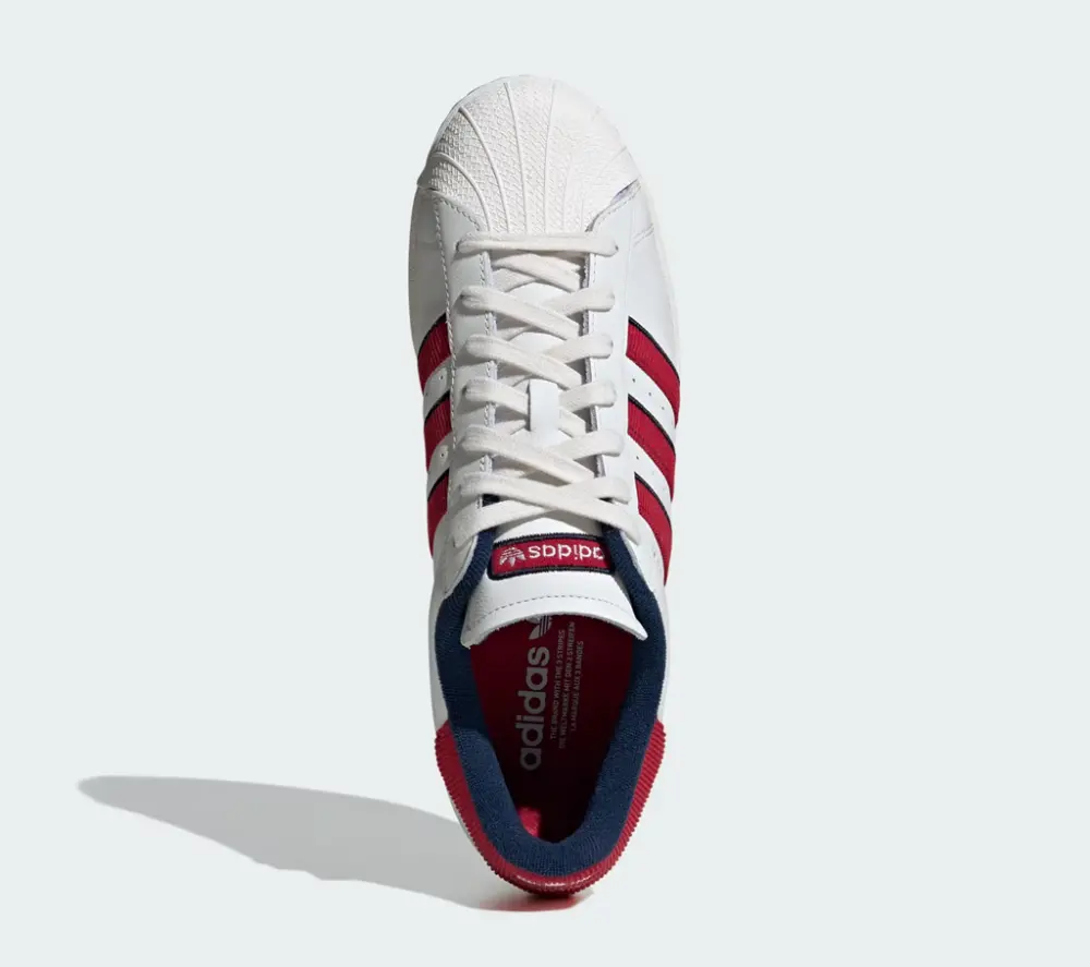 Giày adidas Originals Superstar 'Team Victory Red' ID1391 - Ảnh 3